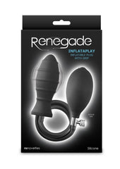 Renegade Inflataplay Silicone Inflatable Anal Plug Butt Plug