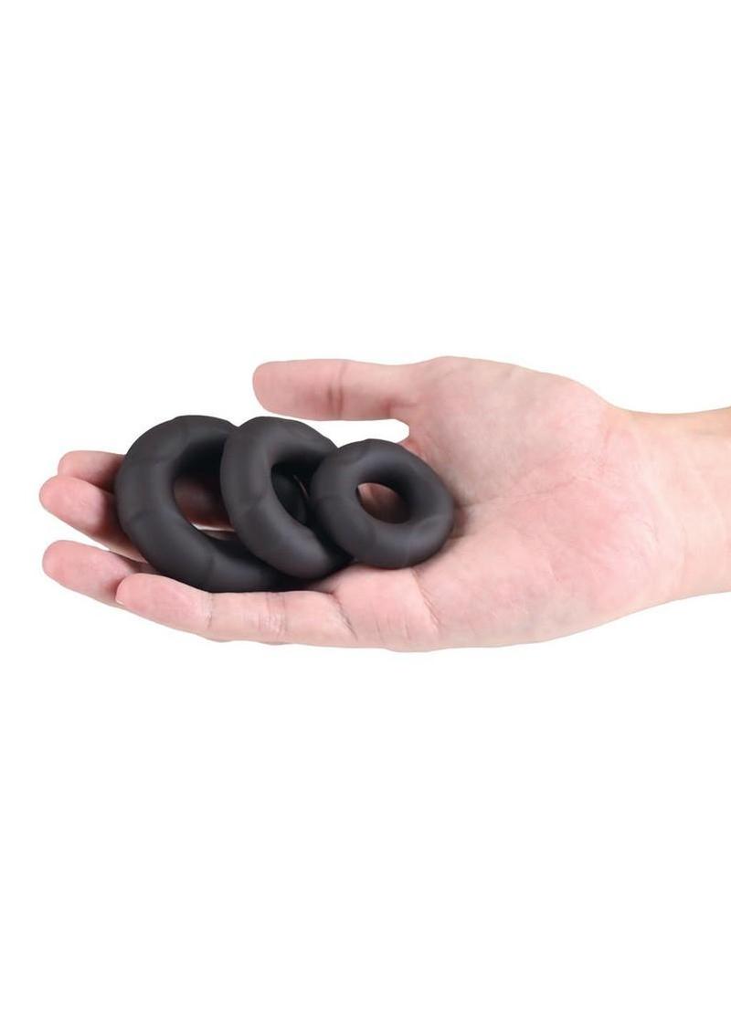 graduated size cock ring set