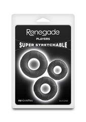 stretchy penis rings gray