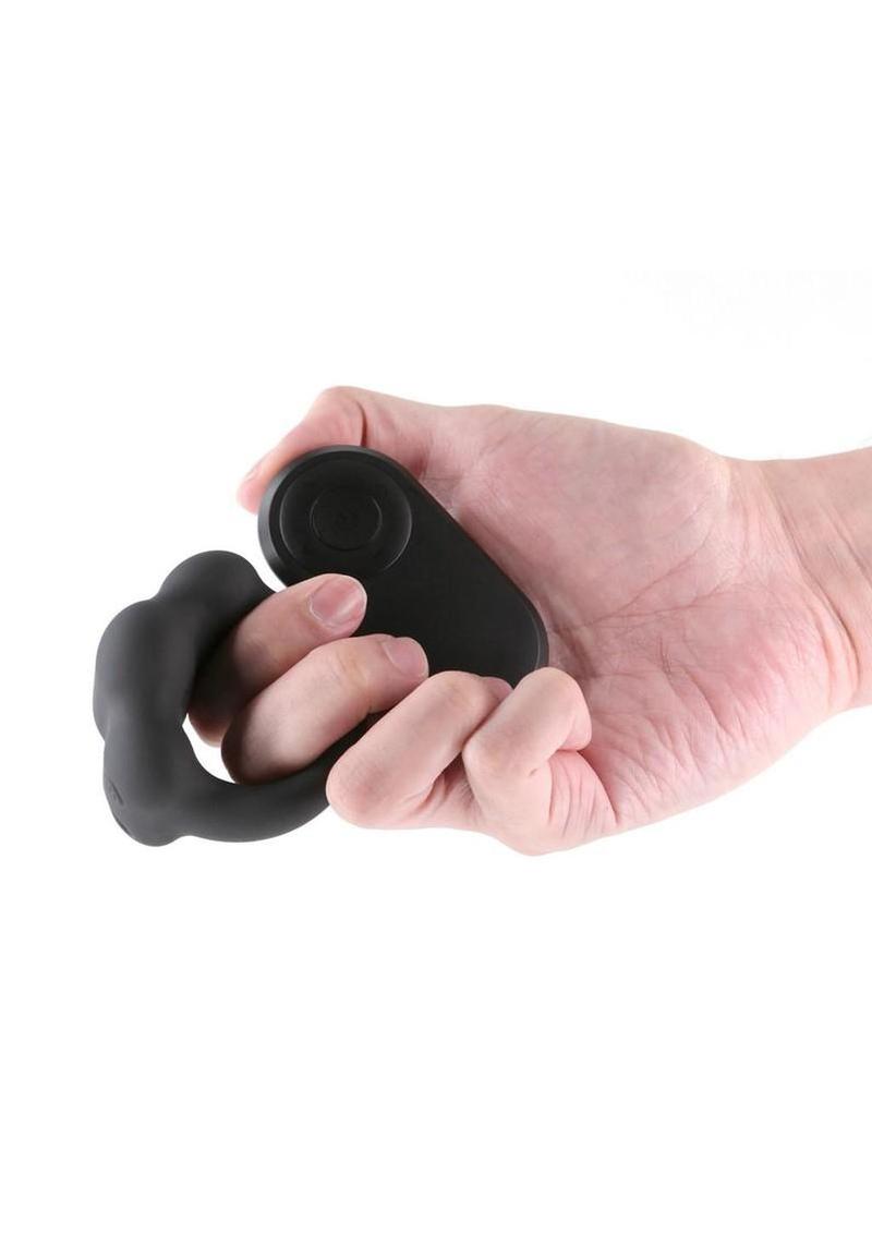 rechargeable silicone rocket cock ring designed for powerful vibration and performance