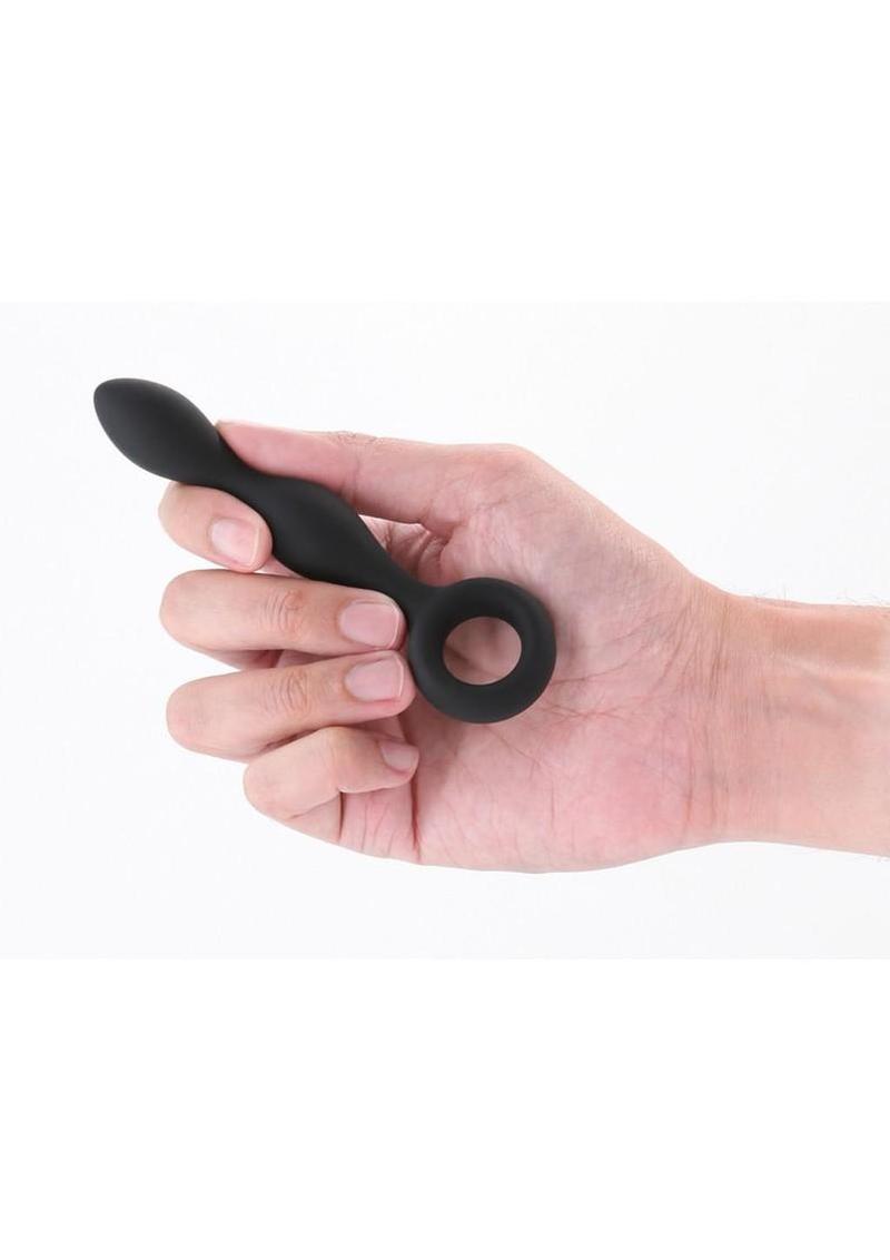 tapered anal plug body safe silicone anal toy for beginners