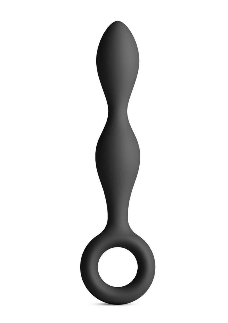 Renegade Slim Tapered Slim Silicone Anal Plug - Black
