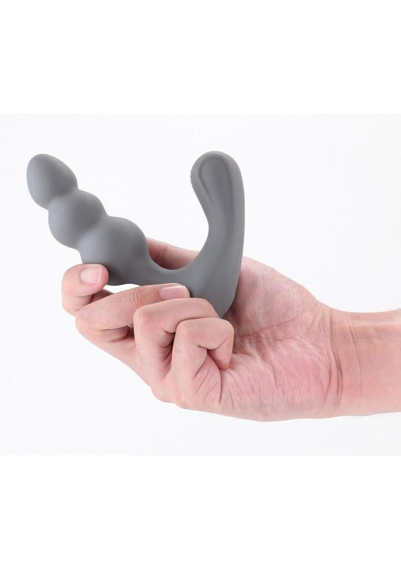 rechargeable silicone prostate massager from adult toy store