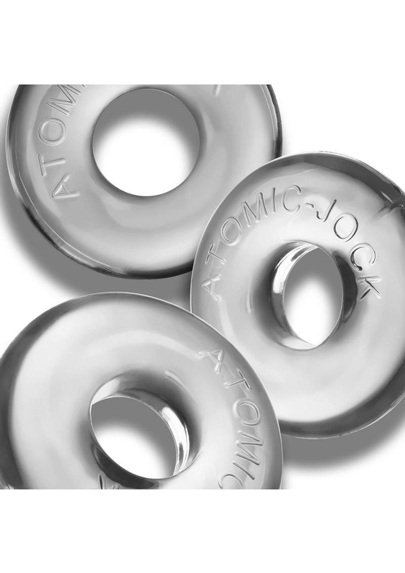 Ringer Max Cock Ring - Clear - 3 Pack
