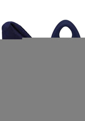Rock Solid The Code Silicone Cock Ring with Bandana - Black/Blue/Navy Blue