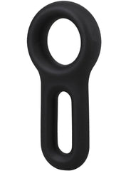 male sex toy silicone cock ring flexible fit
