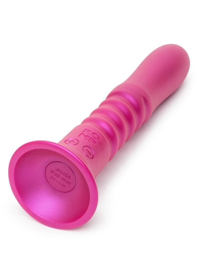 cosmic pink vibrating dildo for women