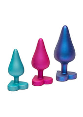 Romp Luster Silicone Anal Plug - Pink/Purple