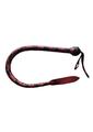 Rouge Leather Devil Tail Whip - Black/Red