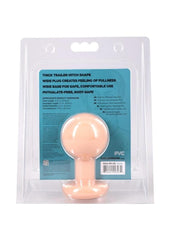 advanced anal toy round plug fullness
