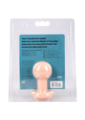 big butt plug flexible pvc anal toy
