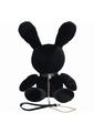 S-Line Rabbit Bondage Velvet - Black - Small