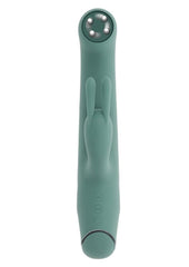 G spot vibrator with rotating bead internal motion