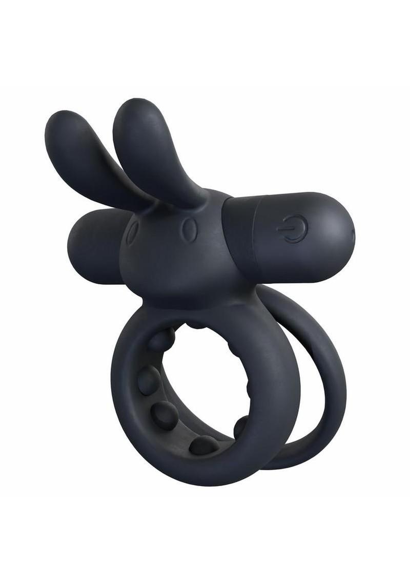rechargeable silicone vibrating cock ring