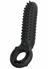 rechargeable silicone cock ring for couples pleasure