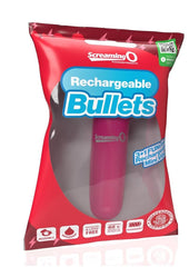 Screaming O Rechargeable Bullets - Pink