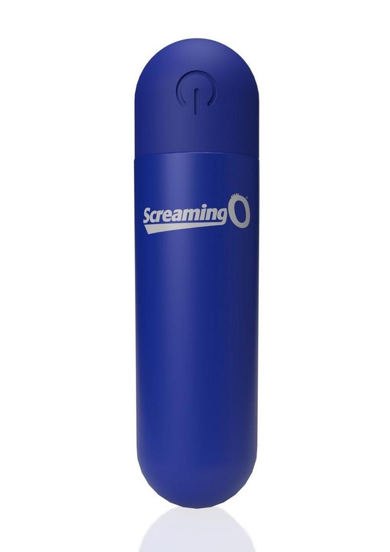 Screaming O Soft Touch Rechargeable Bullet - Blue