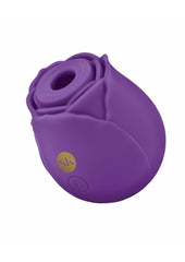 sleek rose shaped suction vibe designed for targeted pleasure