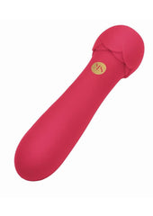 Secret Kisses Rosegasm Lush Bliss Rechargeable Silicone Bullet Vibrator - Red