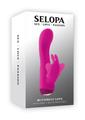 Selopa Butterfly Love Rechargeable Silicone Dual Vibrator