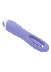 Rechargeable silicone flapper toy delivering bold sensations