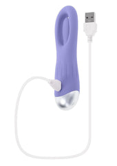 Textured handle pleasure toy for targeted intimate stimulation