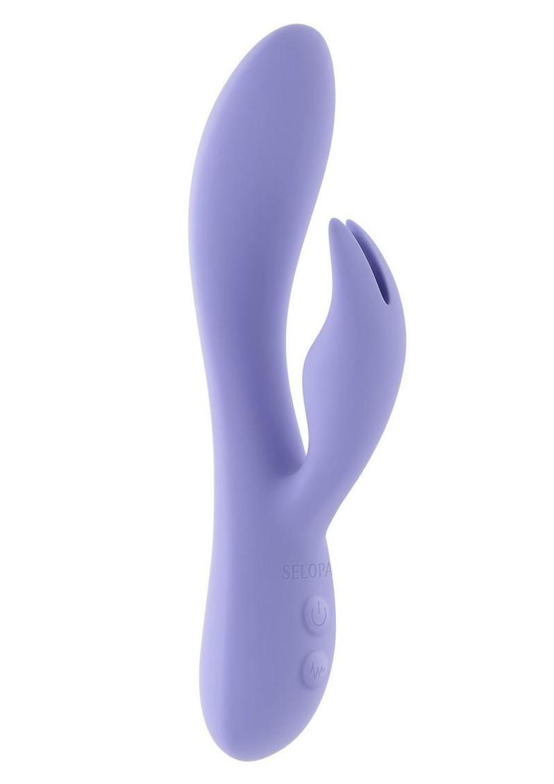 rabbit vibrator angled for G-spot targeting