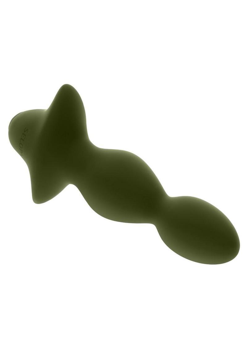 vibrating anal toy control button detail