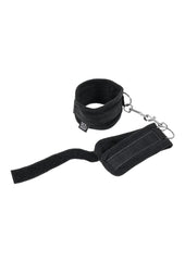 BDSM bondage gear restraint system with ankle cuffs