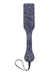 Sex and Mischief Cougar Studded Paddle - Blue/Gold/Navy