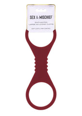 silicone cuffs with flexible design perfect for simple bdsm restraint play