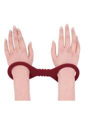 soft durable silicone handcuffs designed for large wrists offering comfortable restraint control