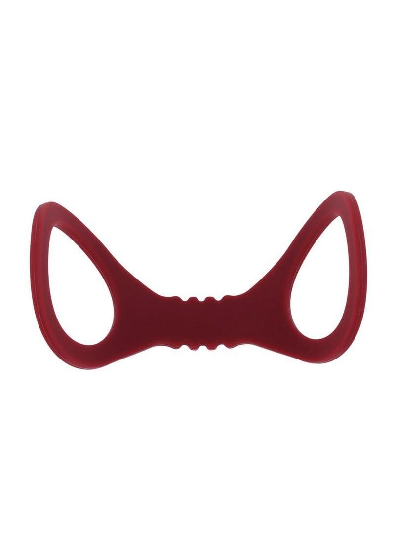 soft durable silicone cuffs designed for large wrists offering comfortable restraint control