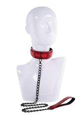 Sex and Mischief Ex's And Oh's Collar and Leash BDsm Bondage