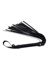 BDSM gear impact toy with silver chain accents