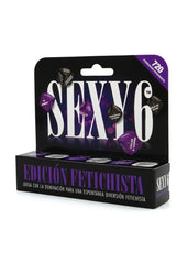 Sexy 6 Kinky Edition Dice Game (Spanish