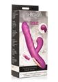 Shegasm + Thrust Wave Thrusting and Sucking Rechargeable Silicone Rabbit Vibrator