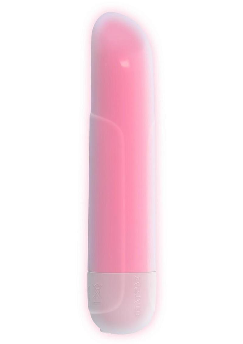 mini vibrator size comparison next to ruler