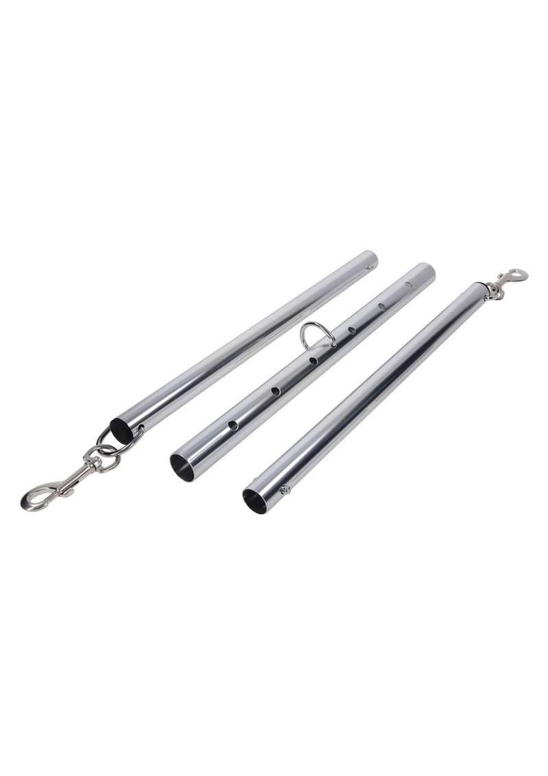 silver bondage bar for cuffs