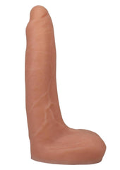 Signature Cocks Silicone Owen Gray Dildo with Removable Suction Cup - Vanilla - 8in