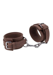 brown silicone ankle cuffs