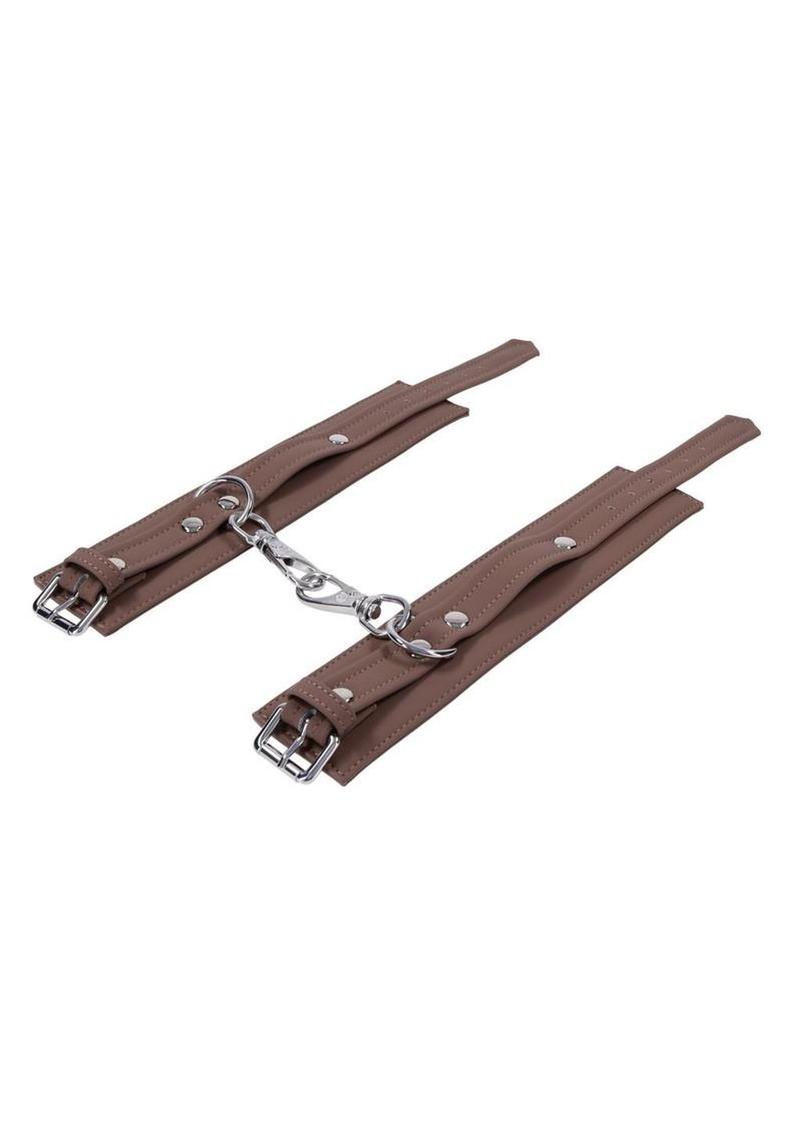 soft bondage leg cuffs