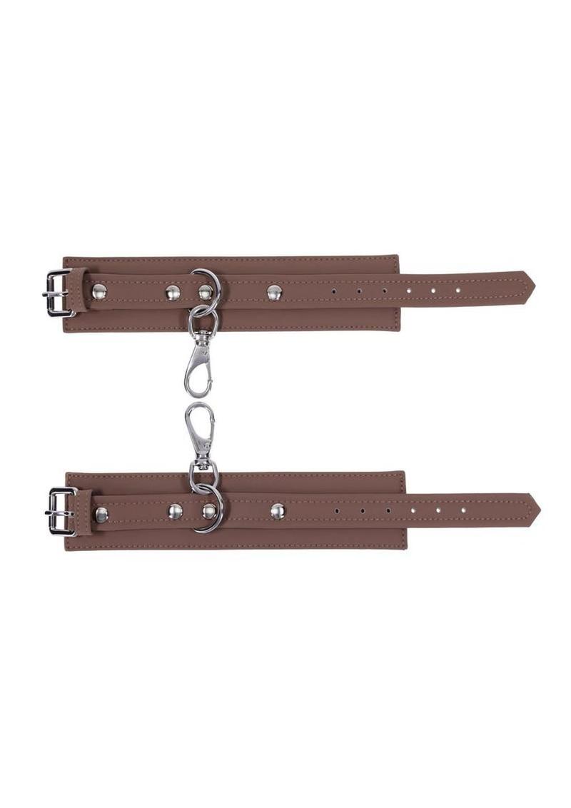 earth tone bondage cuffs