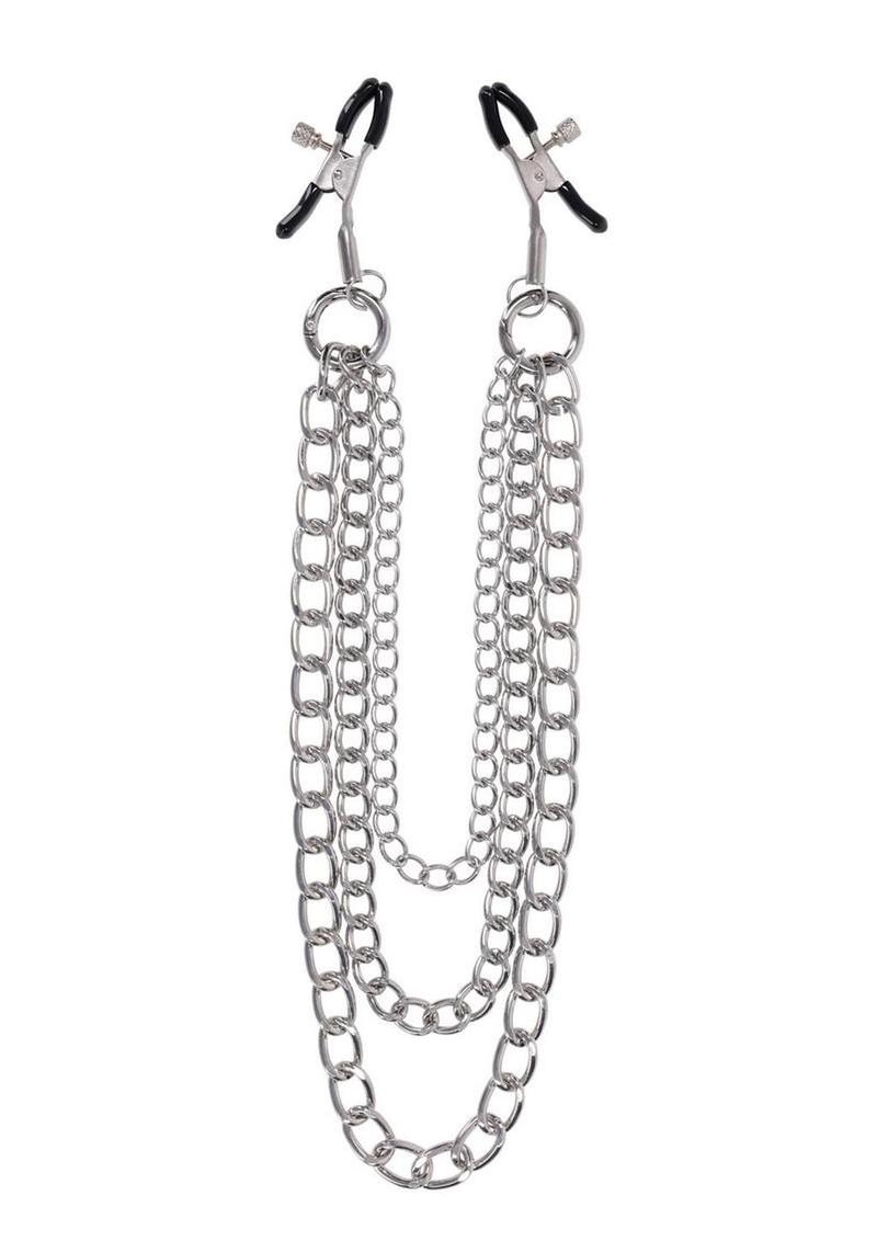 weighted nipple clamps with chains