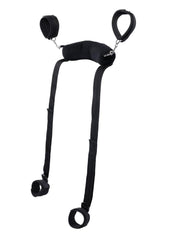 black bondage sling for couples