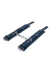 ankle cuffs with silver gate clips