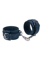 blue silicone ankle cuffs