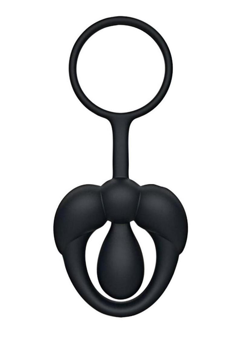 vibrating cock ring control button detail