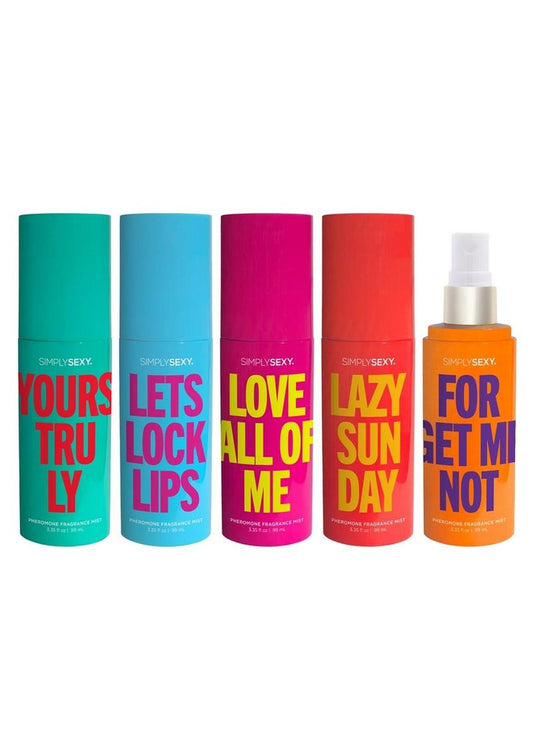 Simply Sexy Pheromone Body Mist Bundle - 26 Piece