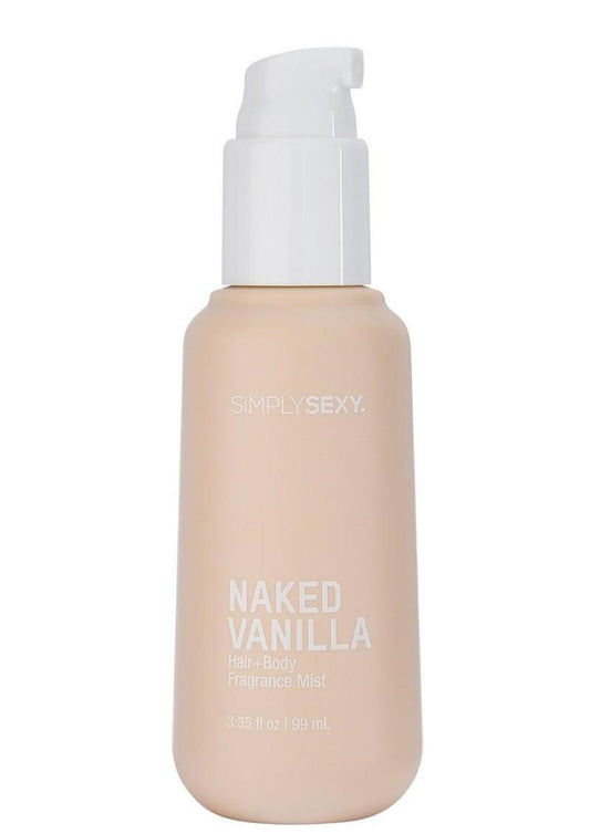 Simply Sexy Pheromone Hair + Body Mist Naked Vanilla 3.35floz